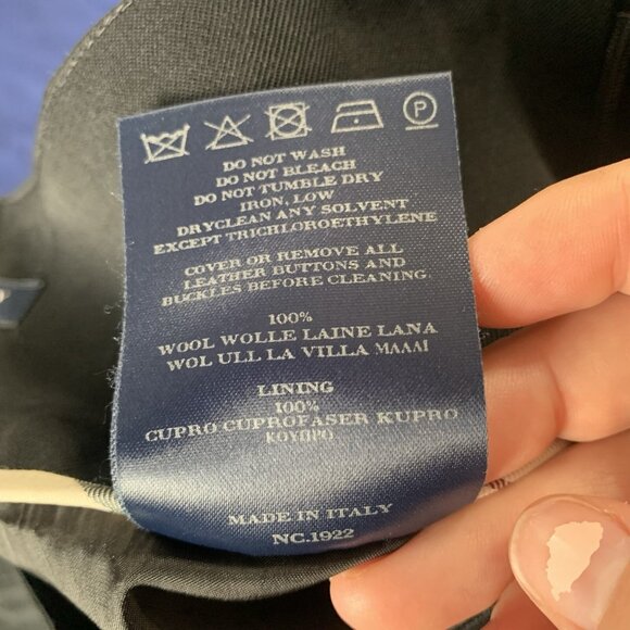 Burberry London womens skirt wool black size US 6 Made in Italy - Picture 7 of 7